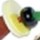 Мормышка вольфрамовая Lucky John Оса с ушком паетками и кембриком 035мм/60 LJ23035-60