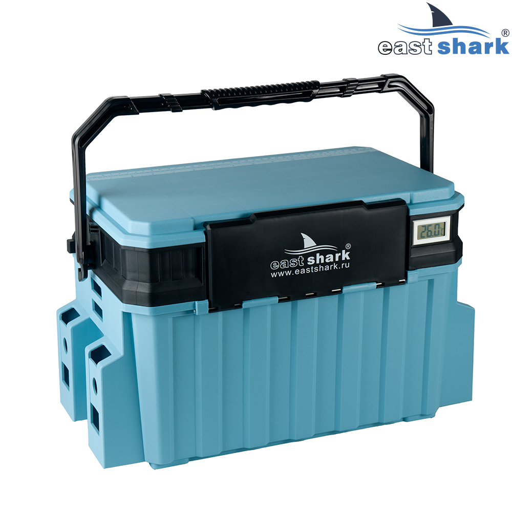 Ящик рыболовный EastShark LY85 голубой