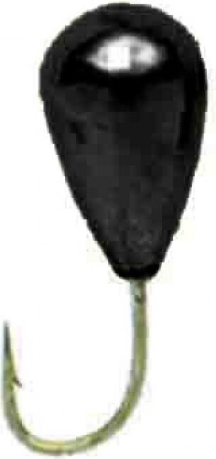 картинка Мормышка вольфрамовая Lucky John Капля с отверстием и кембриком от магазина Одежда+