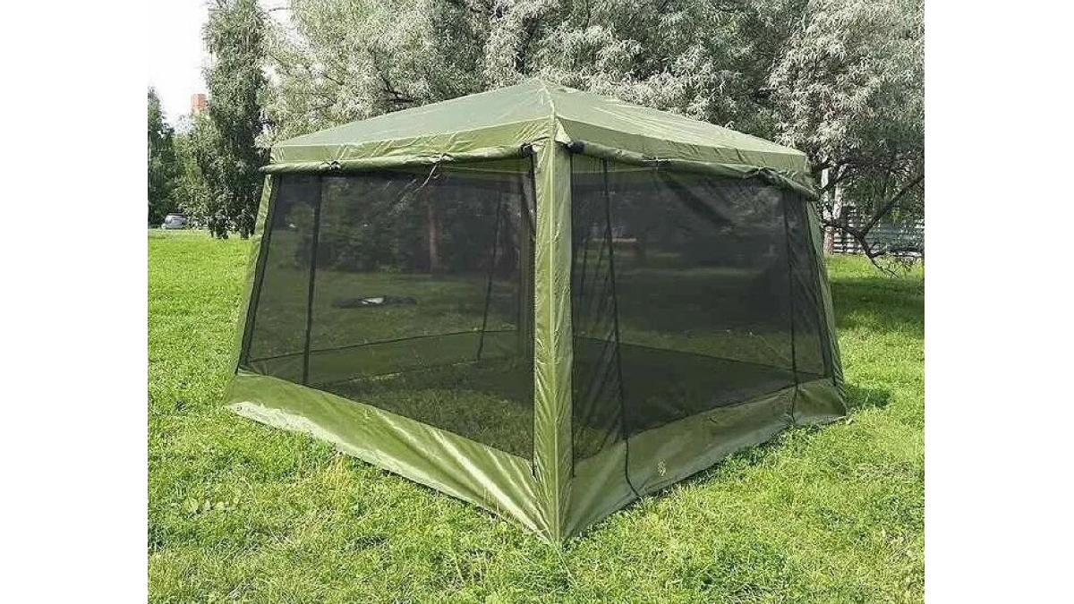 Тент-шатер EastShark Беседка-31, размеры: 3.2x3.2x2.45 м