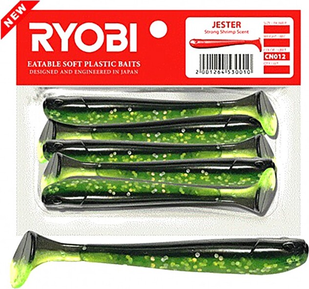 картинка Риппер Ryobi Jester 7.5см 5шт CN012 (Fresh Kiwi) от магазина Одежда+