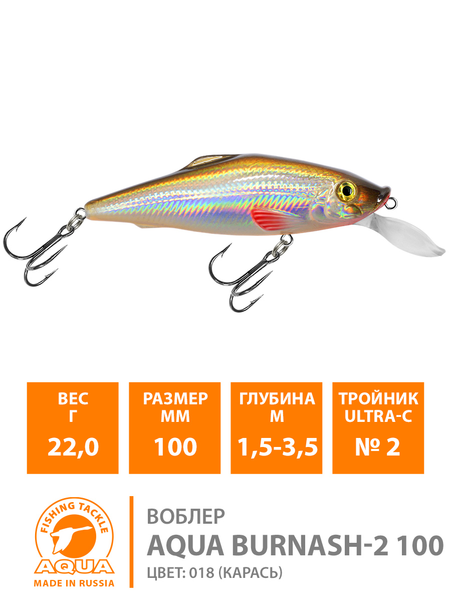 Воблер AQUA BURNASH-2