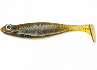 Съедобный виброхвост Megabass Hazedong Shad 3" 07 Green Pumpkin Blue