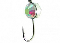 Мормышка вольфрамовая Salmo Круглая граненая с петелькой и Swarovski 040мм/06 LJ06040-108