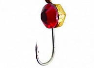 Мормышка вольфрамовая Salmo Круглая граненая с петелькой и Swarovski 050мм/06 LJ05050-109