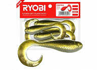 Риппер-твистер Ryobi Fantail 5шт 6.2см 2г CN007 (spring lamprey)