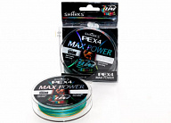 Плетенный шнур SHARKS MAX POWER PE x4 0,22мм мультиколор
