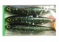 Силиконовая рыбка Jackall T Shad 4" Dark Thunder