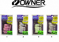 Съедобная рыбка Owner AJI SHIRASU BAIT, 4 см CLEAR