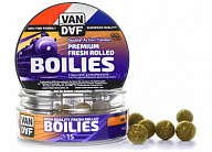 Насадочные бойлы VAN DAF PREMIUM Honey - Мёд, 15 мм, жёлтый, 100 г.