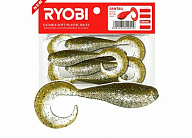 Риппер-твистер Ryobi Fantail 5шт 6.2см 2г CN006 (swamp bird)