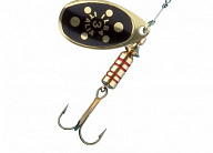 Блесна ilba Tondo Black/gold №3