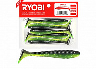 Риппер Ryobi Varga 4шт 9.6см 7г CN012 (Fresh Kiwi)