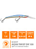 Воблер AQUA TWIST DR 100mm, вес - 7,0g