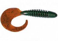 Съедобный твистер Lucky John Crusher Grub 4.5" 085