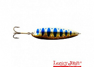 Блесна колеблющаяся Lucky John CROCO SPOON длин.86мм/26.0г 019