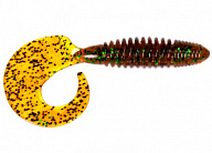 Съедобный твистер Lucky John Crusher Grub 4.5" PA19