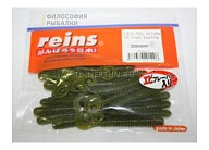 Твистер Reins G-Tail Saturn 2.5 Цв. 035-Green Sparkling